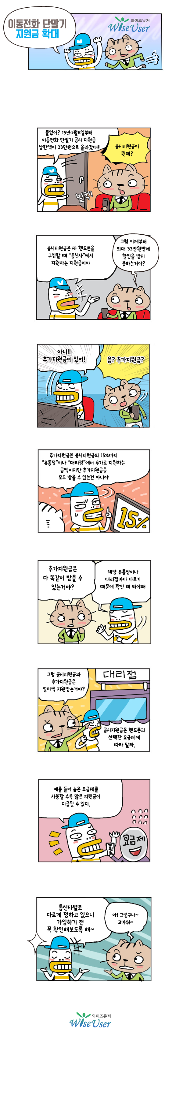 이동전화 단말기 지원금 확대